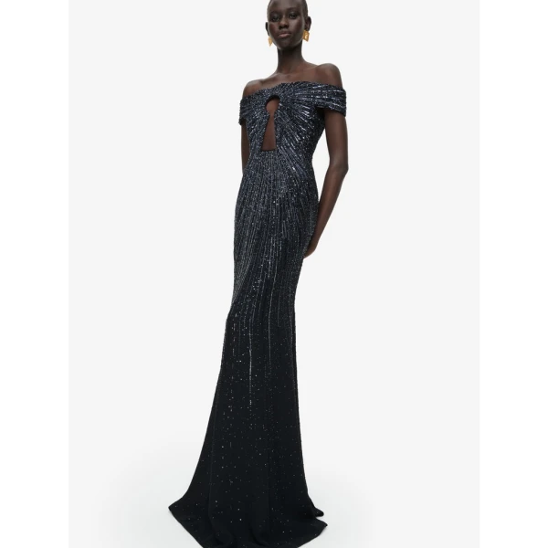 Schiaparelli Keyhole Dress Dresses in Schiaparelli Authentic Luxury Fashion at Luxury Shoes 