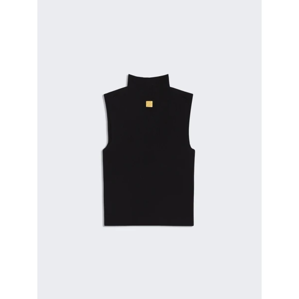 Schiaparelli Keyhole Sleeveless Jumper Knitwear in Schiaparelli Authentic Luxury Fashion at Luxury Shoes 