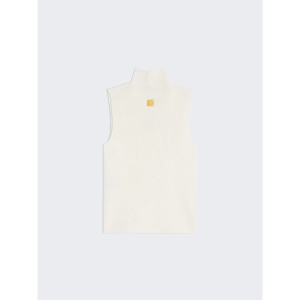 Schiaparelli Keyhole Sleeveless Jumper Knitwear in Schiaparelli Authentic Luxury Fashion at Luxury Shoes 