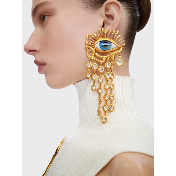 Schiaparelli Keyhole Sleeveless Jumper Knitwear in Schiaparelli Authentic Luxury Fashion at Luxury Shoes 