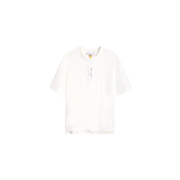 Schiaparelli Keyhole T-Shirt - Black Tops in Schiaparelli Authentic Luxury Fashion at Luxury Shoes 