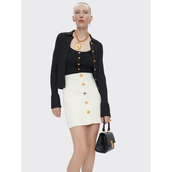 Schiaparelli Keyhole Tank Top Tops in Schiaparelli Authentic Luxury Fashion at Luxury Shoes 
