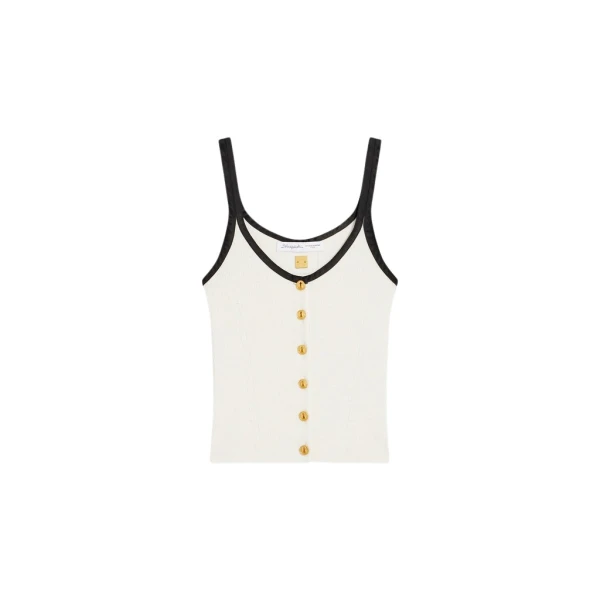 Schiaparelli Keyhole Tank Top Tops in Schiaparelli Authentic Luxury Fashion at Luxury Shoes 