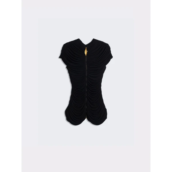 Schiaparelli Keyhole Top Tops in Schiaparelli Authentic Luxury Fashion at Luxury Shoes 