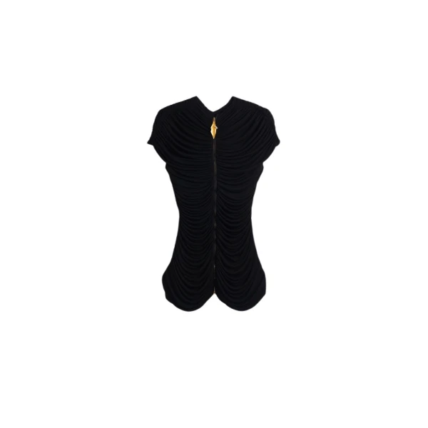 Schiaparelli Keyhole Top Tops in Schiaparelli Authentic Luxury Fashion at Luxury Shoes 