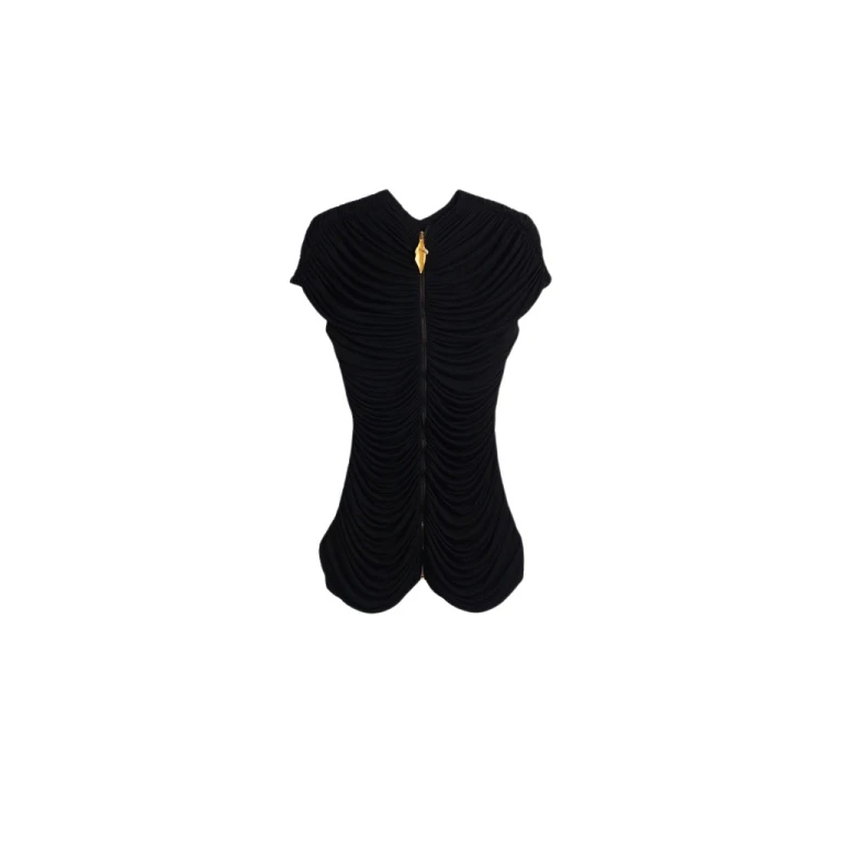 Schiaparelli Keyhole Top Tops in Schiaparelli Authentic Luxury Fashion at Luxury Shoes 