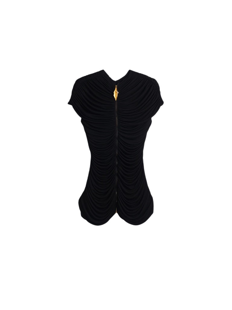 Schiaparelli Keyhole Top Tops in Schiaparelli Authentic Luxury Fashion at Luxury Shoes 