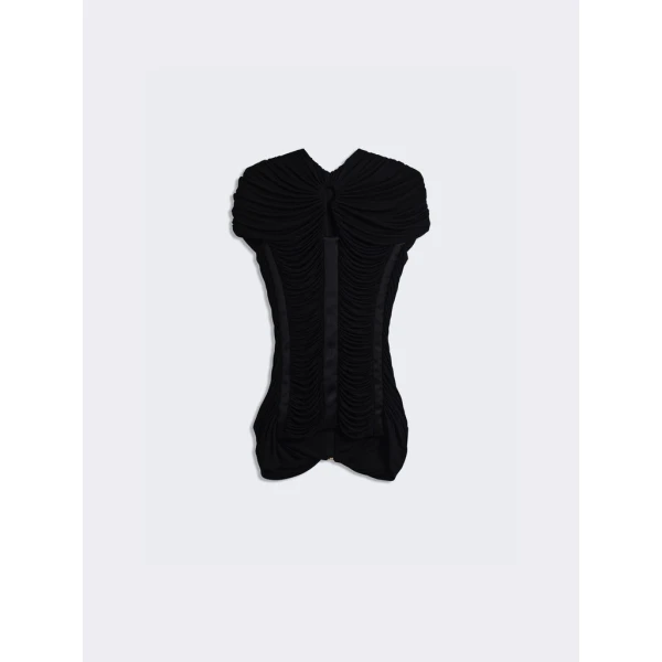Schiaparelli Keyhole Top Tops in Schiaparelli Authentic Luxury Fashion at Luxury Shoes 