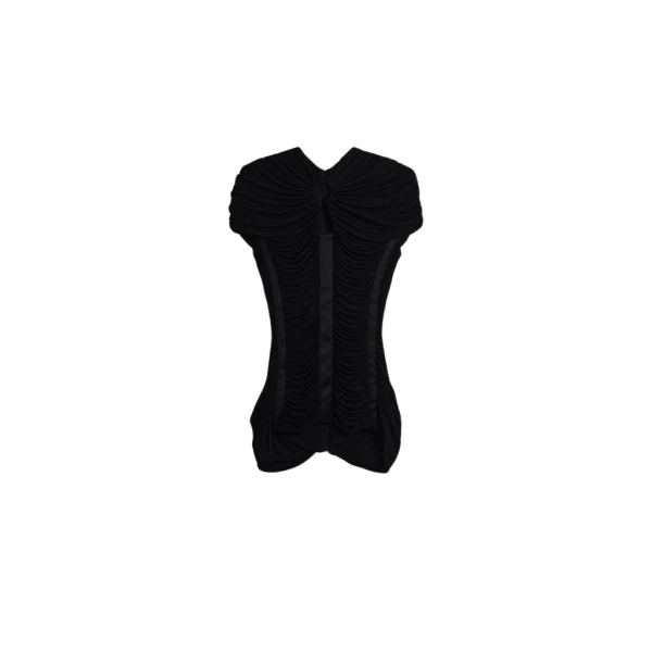 Schiaparelli Keyhole Top Tops in Schiaparelli Authentic Luxury Fashion at Luxury Shoes 