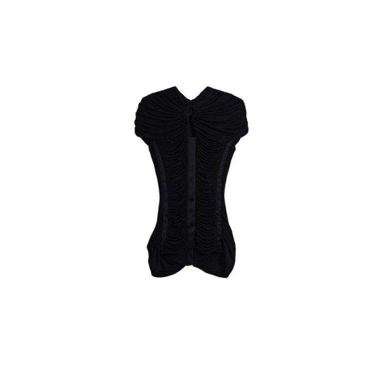 Schiaparelli Keyhole Top Tops in Schiaparelli Authentic Luxury Fashion at Luxury Shoes 