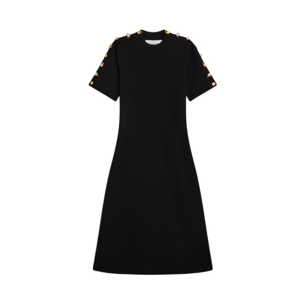 Schiaparelli Knitted Bijoux Buttons Dress Dresses in Schiaparelli Authentic Luxury Fashion at Luxury Shoes 