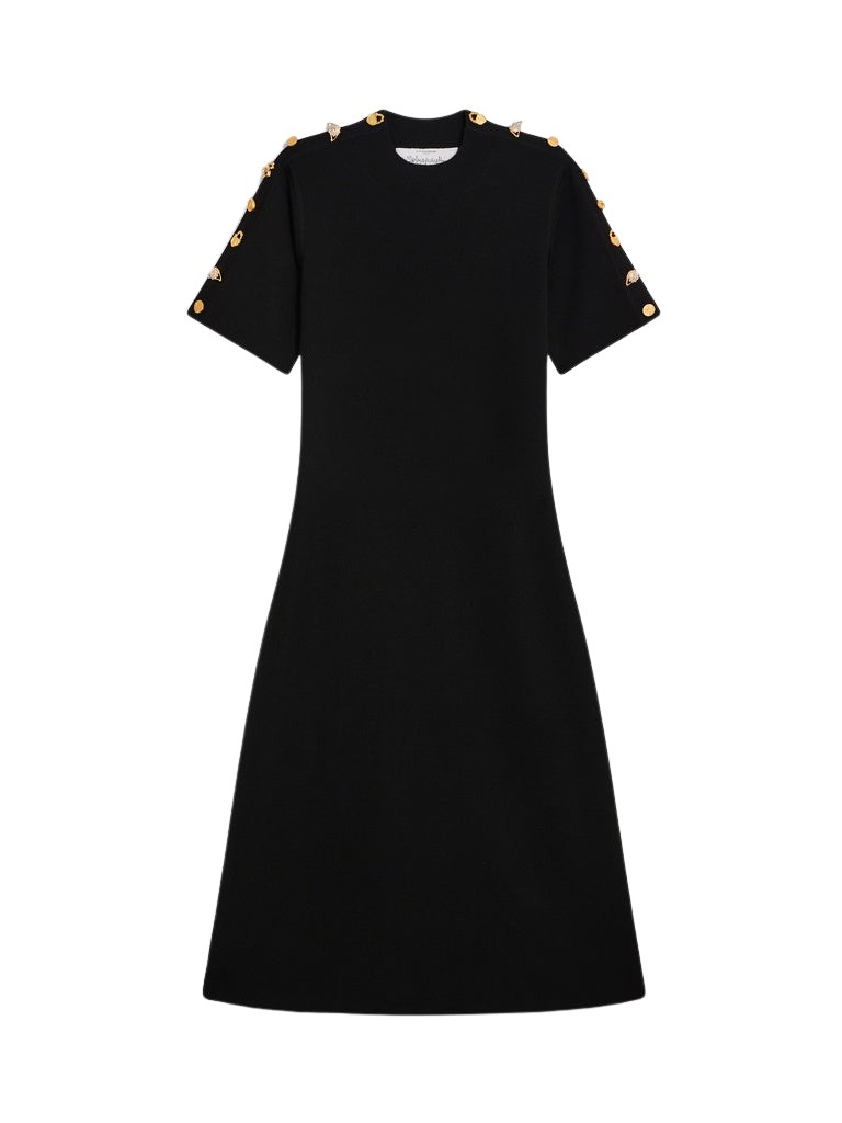 Schiaparelli Knitted Bijoux Buttons Dress Dresses in Schiaparelli Authentic Luxury Fashion at Luxury Shoes 