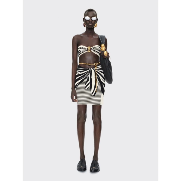 Schiaparelli Knitted Pareo Bra Tops in Schiaparelli Authentic Luxury Fashion at Luxury Shoes 