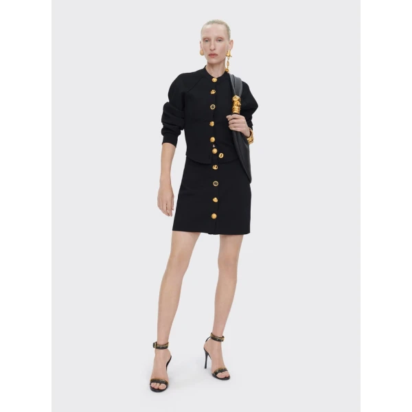 Schiaparelli Laced-Up Cardigan Knitwear in Schiaparelli Authentic Luxury Fashion at Luxury Shoes 