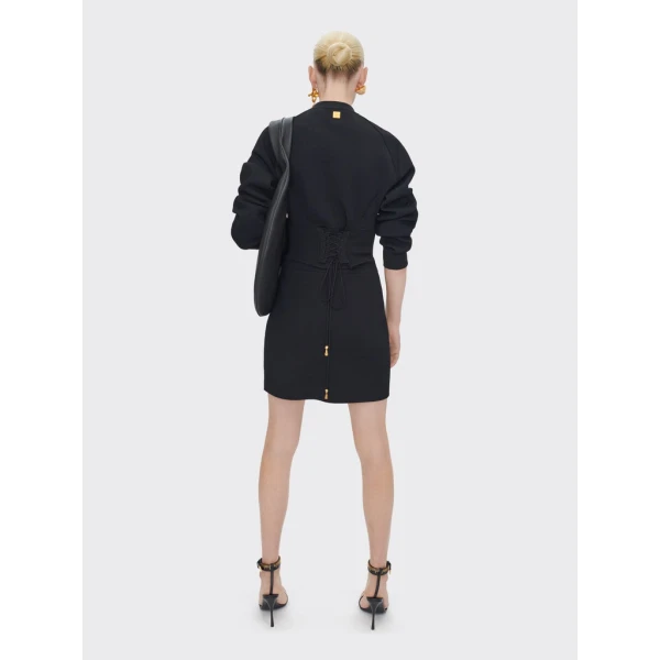 Schiaparelli Laced-Up Cardigan Knitwear in Schiaparelli Authentic Luxury Fashion at Luxury Shoes 