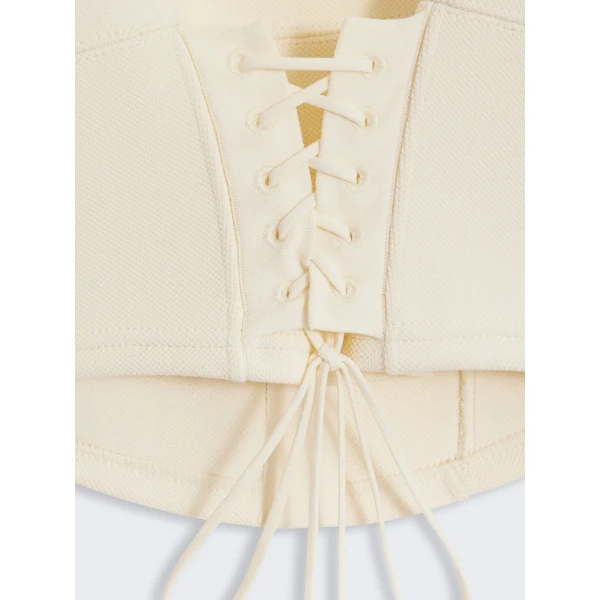 Schiaparelli Laced-Up Cardigan Knitwear in Schiaparelli Authentic Luxury Fashion at Luxury Shoes 
