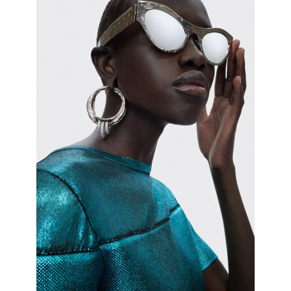 Schiaparelli Laminated Top Tops in Schiaparelli Authentic Luxury Fashion at Luxury Shoes 