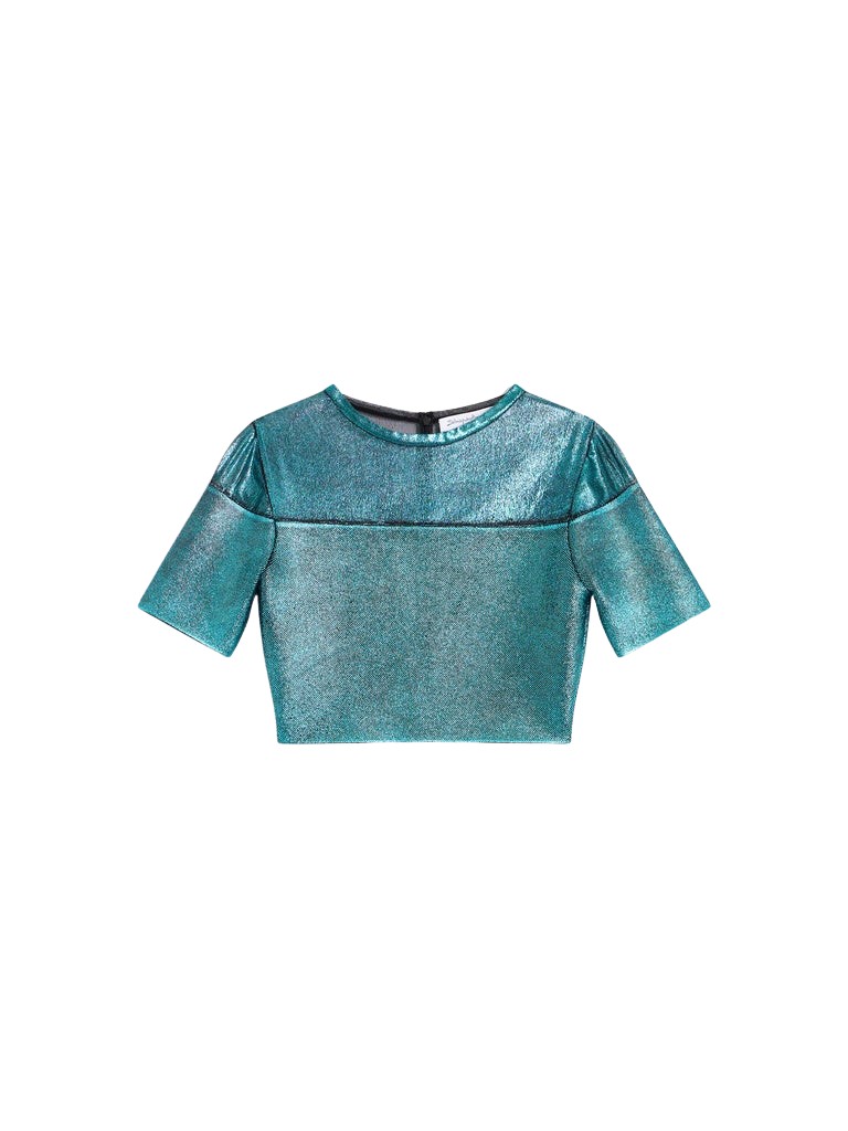 Schiaparelli Laminated Top Tops in Schiaparelli Authentic Luxury Fashion at Luxury Shoes 
