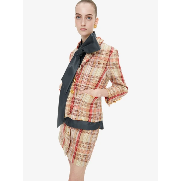 Schiaparelli Little Asymmetrical Jacket Jackets in Schiaparelli Authentic Luxury Fashion at Luxury Shoes 