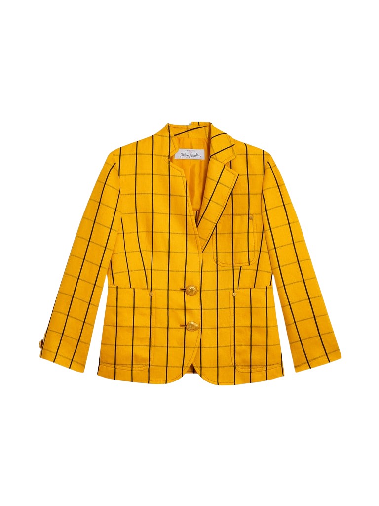 Schiaparelli-Little-Asymmetrical-Jacket-1129214_nobg Schiaparelli Little Asymmetrical Jacket Jackets in Schiaparelli Authentic Luxury Fashion at Luxury Shoes