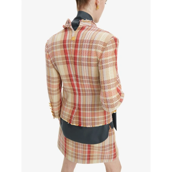 Schiaparelli Little Asymmetrical Jacket Jackets in Schiaparelli Authentic Luxury Fashion at Luxury Shoes 