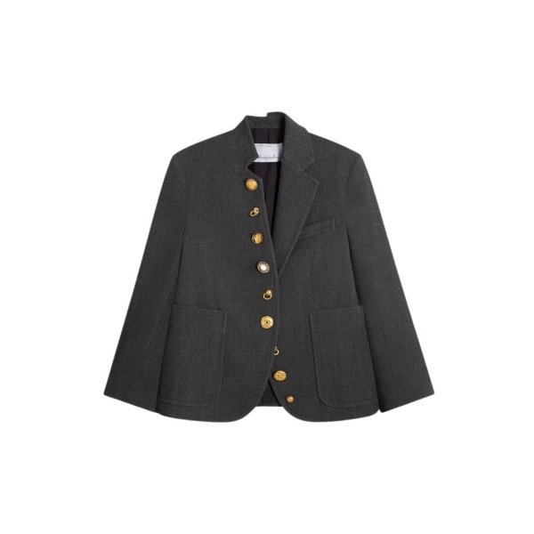 Schiaparelli Little Asymmetrical Jacket Jackets in Schiaparelli Authentic Luxury Fashion at Luxury Shoes 