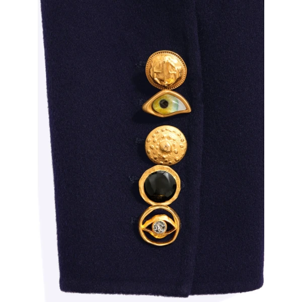 Schiaparelli Little Asymmetrical Jacket Jackets in Schiaparelli Authentic Luxury Fashion at Luxury Shoes 