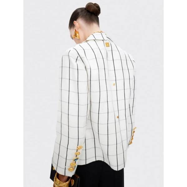 Schiaparelli Little Asymmetrical Jacket Jackets in Schiaparelli Authentic Luxury Fashion at Luxury Shoes 