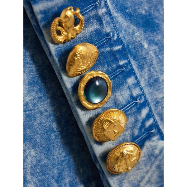 Schiaparelli Little Asymmetrical Jacket Jackets in Schiaparelli Authentic Luxury Fashion at Luxury Shoes 