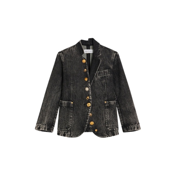 Schiaparelli Little Asymmetrical Jacket Jackets in Schiaparelli Authentic Luxury Fashion at Luxury Shoes 