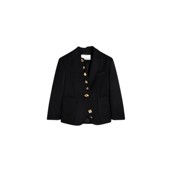 Schiaparelli Little Asymmetrical Jacket Jackets in Schiaparelli Authentic Luxury Fashion at Luxury Shoes 