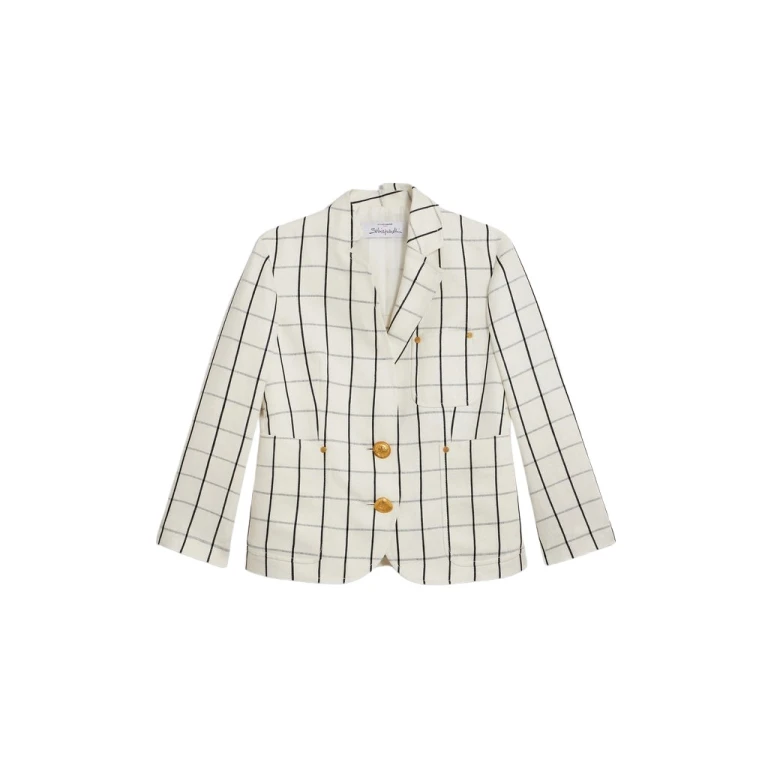 Schiaparelli Little Asymmetrical Jacket Jackets in Schiaparelli Authentic Luxury Fashion at Luxury Shoes 