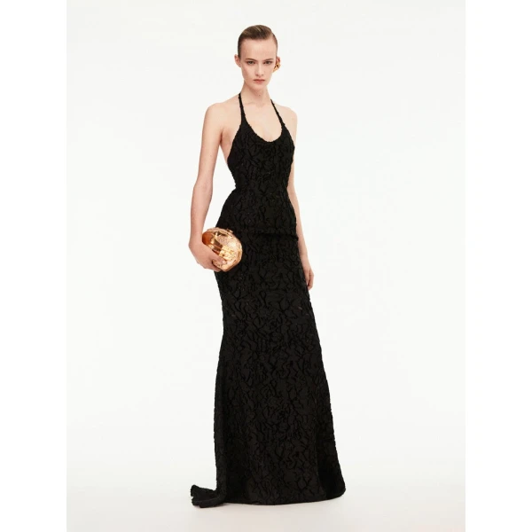 Schiaparelli Long Dress With Thin Straps Dresses in Schiaparelli Authentic Luxury Fashion at Luxury Shoes 
