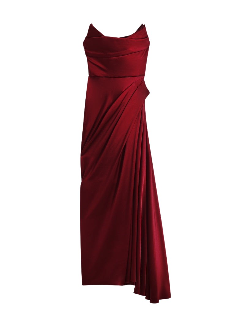 Schiaparelli Long Stoup Bustier Dress Dresses in Schiaparelli Authentic Luxury Fashion at Luxury Shoes 
