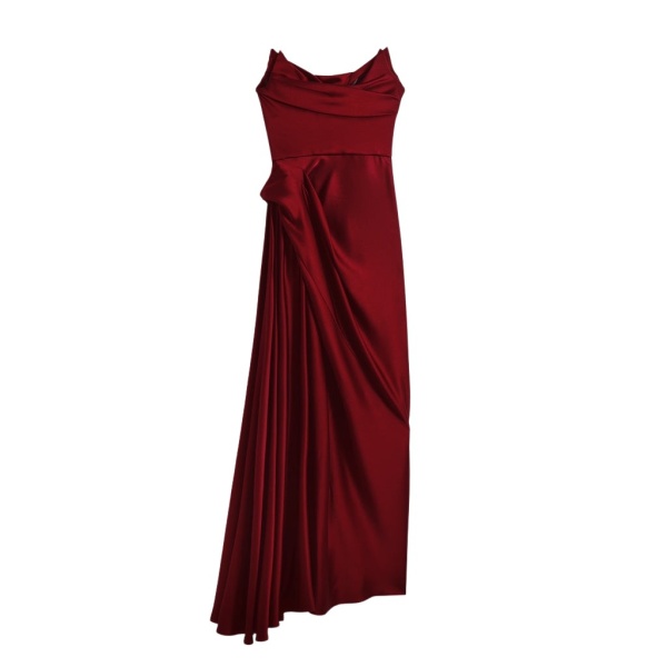 Schiaparelli Long Stoup Bustier Dress Dresses in Schiaparelli Authentic Luxury Fashion at Luxury Shoes 