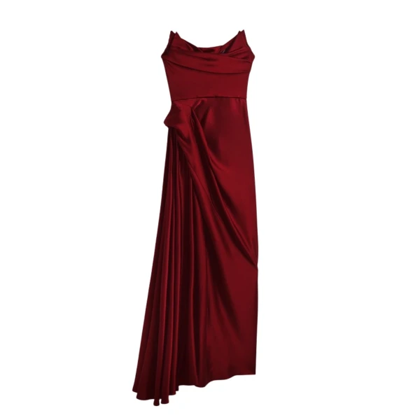 Schiaparelli Long Stoup Bustier Dress Dresses in Schiaparelli Authentic Luxury Fashion at Luxury Shoes 