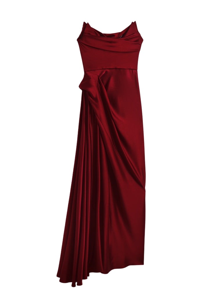 Schiaparelli Long Stoup Bustier Dress Dresses in Schiaparelli Authentic Luxury Fashion at Luxury Shoes 