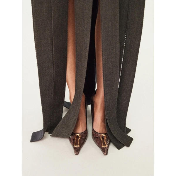 Schiaparelli Long Unstitched Ribbons Dress Dresses in Schiaparelli Authentic Luxury Fashion at Luxury Shoes 
