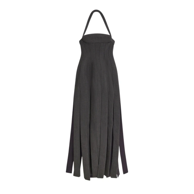 Schiaparelli Long Unstitched Ribbons Dress Dresses in Schiaparelli Authentic Luxury Fashion at Luxury Shoes 