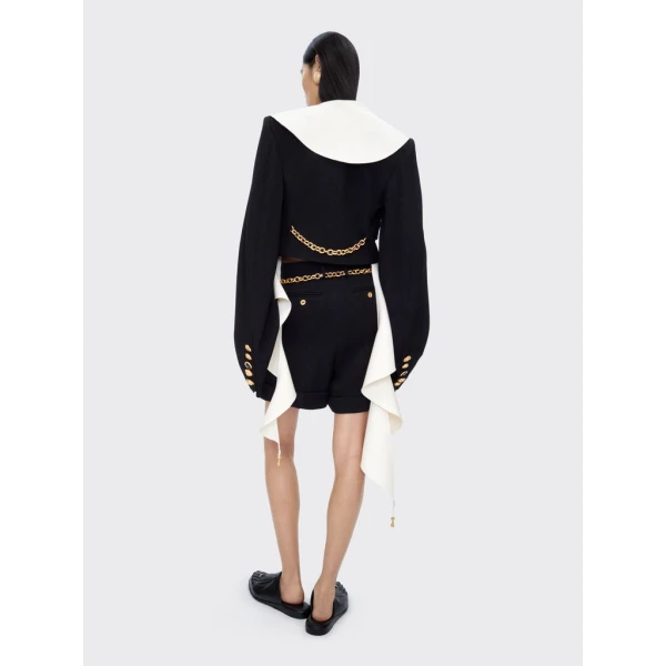 Schiaparelli Low-Rise Key Shorts Shorts in Schiaparelli Authentic Luxury Fashion at Luxury Shoes 