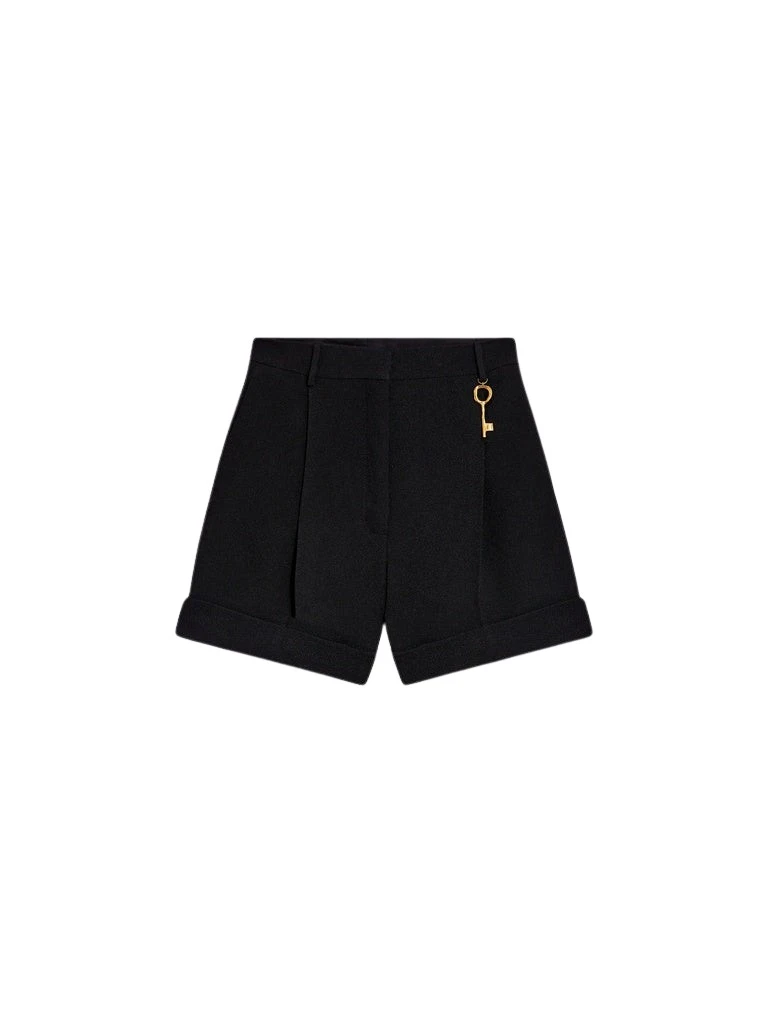 Schiaparelli-Low-Rise-Key-Shorts-396871_nobg Schiaparelli Low-Rise Key Shorts Shorts in Schiaparelli Authentic Luxury Fashion at Luxury Shoes