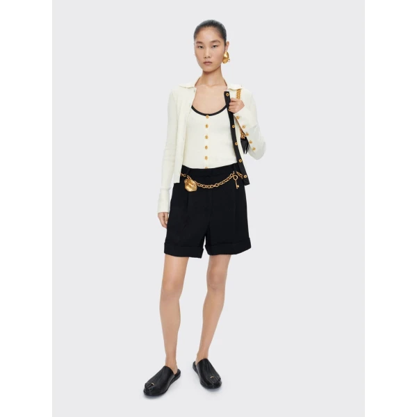 Schiaparelli Low-Rise Key Shorts Shorts in Schiaparelli Authentic Luxury Fashion at Luxury Shoes 