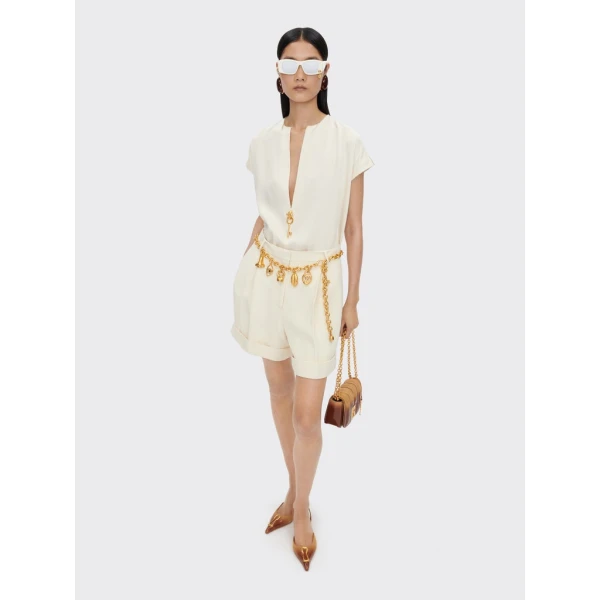 Schiaparelli Low-Rise Key Shorts Shorts in Schiaparelli Authentic Luxury Fashion at Luxury Shoes 