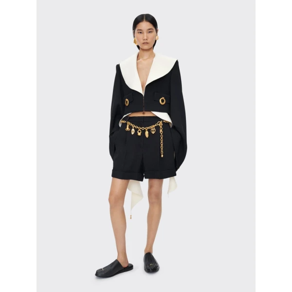Schiaparelli Low-Rise Key Shorts Shorts in Schiaparelli Authentic Luxury Fashion at Luxury Shoes 