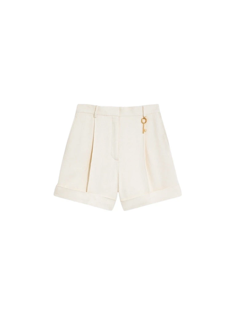 Schiaparelli-Low-Rise-Key-Shorts69809_nobg Schiaparelli Low-Rise Key Shorts Shorts in Schiaparelli Authentic Luxury Fashion at Luxury Shoes