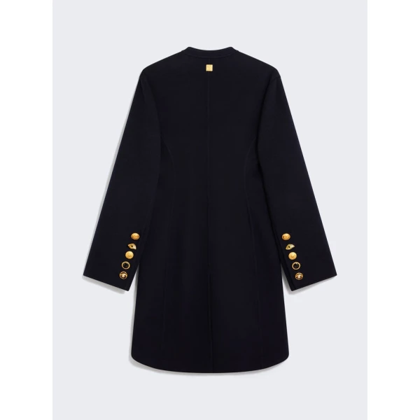 Schiaparelli Mandarin Collar Coat Coats in Schiaparelli Authentic Luxury Fashion at Luxury Shoes 