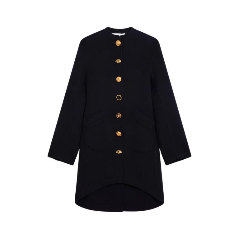 Mandarin Collar Coat