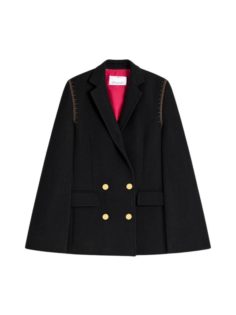 Schiaparelli Measuring Tape Cape Coats in Schiaparelli Authentic Luxury Fashion at Luxury Shoes 