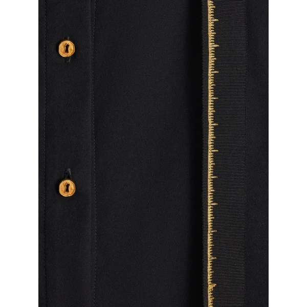 Schiaparelli Measuring Tape Lavallière Blouse Tops in Schiaparelli Authentic Luxury Fashion at Luxury Shoes 