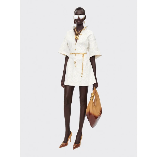 Schiaparelli Measuring Tape Mini Dress Dresses in Schiaparelli Authentic Luxury Fashion at Luxury Shoes 
